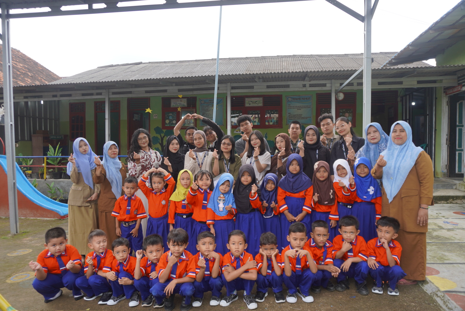 Kunjungan ke Paud Melati